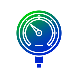 manómetro icono