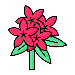 rododendro icona