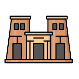 Luxor temple icon