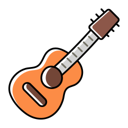 guitarra icono