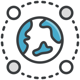 Global network icon