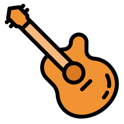 guitarra icono