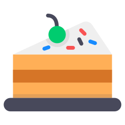 Cake slice icon