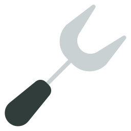 Carving fork icon