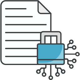 Encrypted data icon