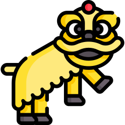 Lion dance icon