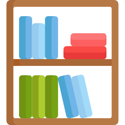 Book shelf icon