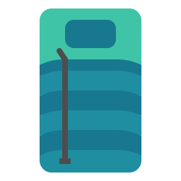 Sleeping bag icon
