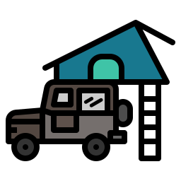 autocaravana icono