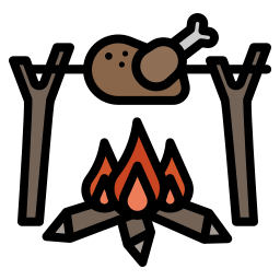 Roasted chicken icon