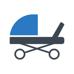 carrinho de bebê Ícone