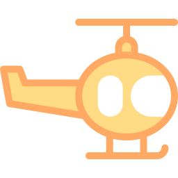 helicóptero icono