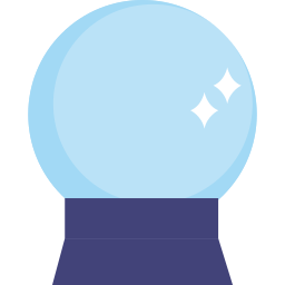 Crystal ball icon