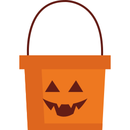 halloweenowy cukierek ikona