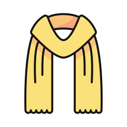 sciarpa icona
