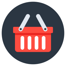 Shopping basket icon