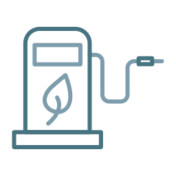 carburante ecologico icona