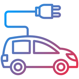 Eco car icon