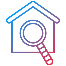 Search house icon