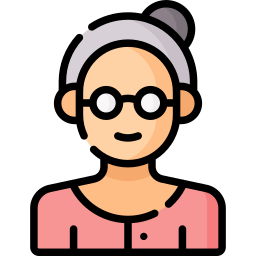 Old woman icon