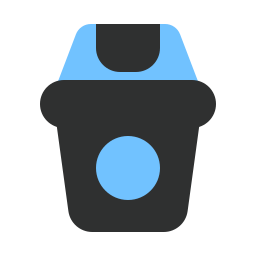 Trash bin icon