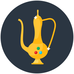 café árabe icono