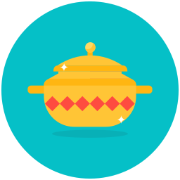 Cooking pot icon