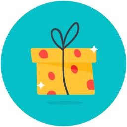 Gift box icon