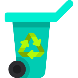 lixeira de reciclagem Ícone