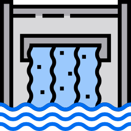 Hydro power icon