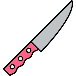Cutting knife icon