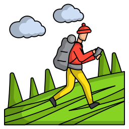 Hiking icon