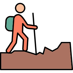 Hiking icon