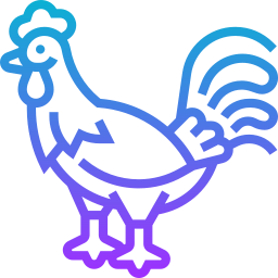 gallo galo icono