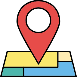 地図の位置 icon