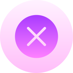 x 버튼 icon