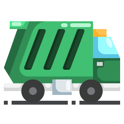 caminhão de lixo Ícone