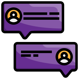 Multiple chat icon