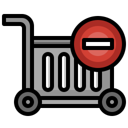 Remove from cart icon