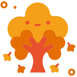 arbre d'automne Icône