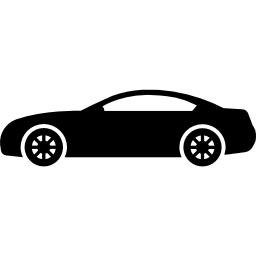 Coupe car icon