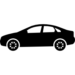 Седан модель автомобиля иконка