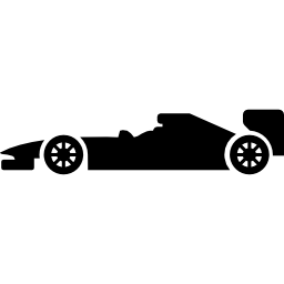 Car of formula 1 icon