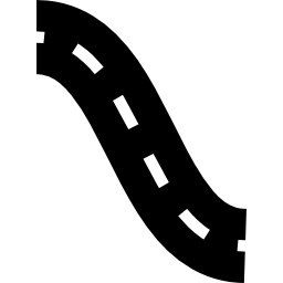 Route top view icon