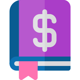 Finance book icon