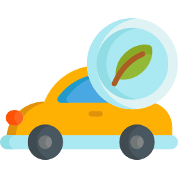 Electric car icon