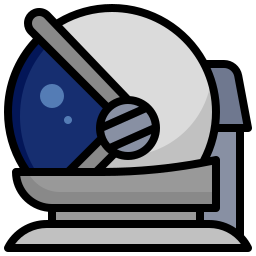 宇宙飛行士のヘルメット icon