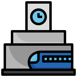 les horaires des trains Icône