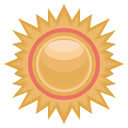 Sun icon