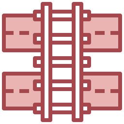 chaussée Icône